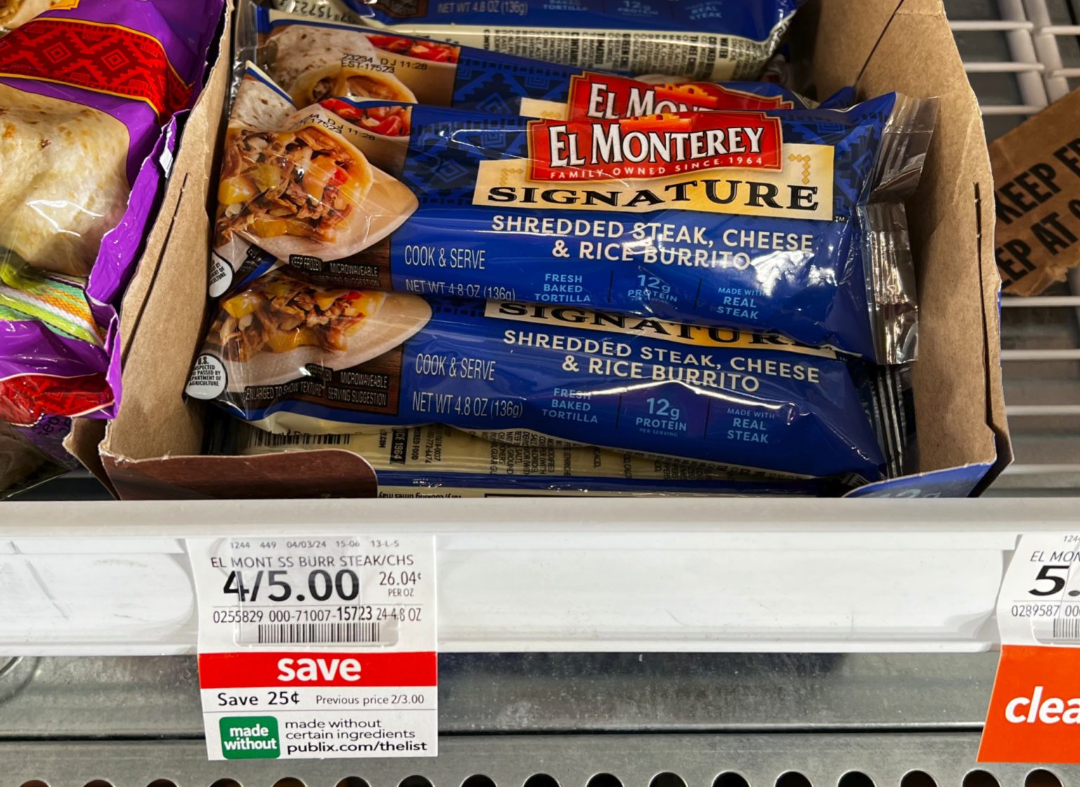 El Monterey Signature Burritos Just 1 At Publix iHeartPublix
