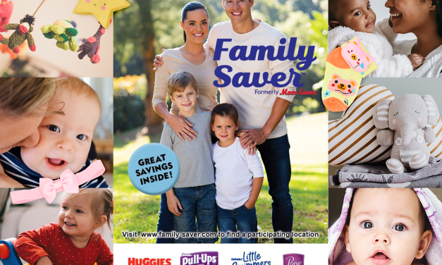 April Family Saver (Formerly MOM Saver) Booklet + Find Your Local Event Day & Time