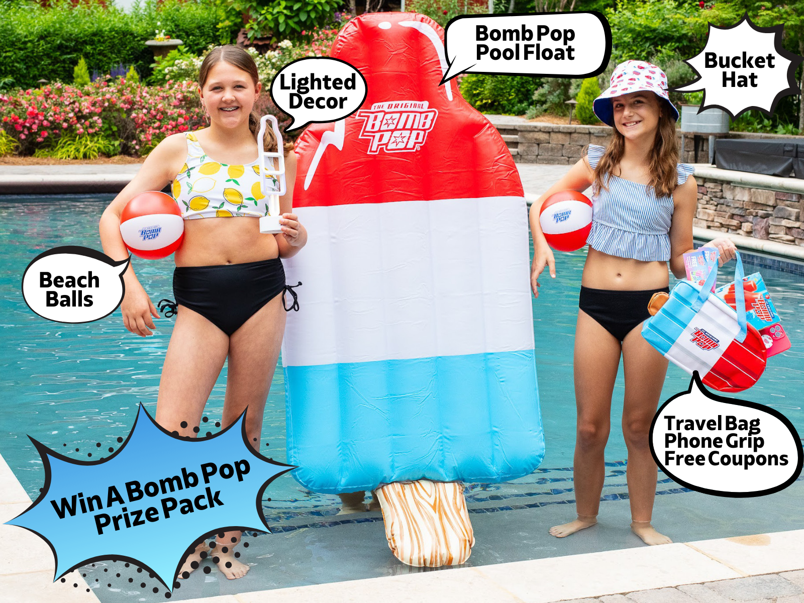 Bomb pop prize pack