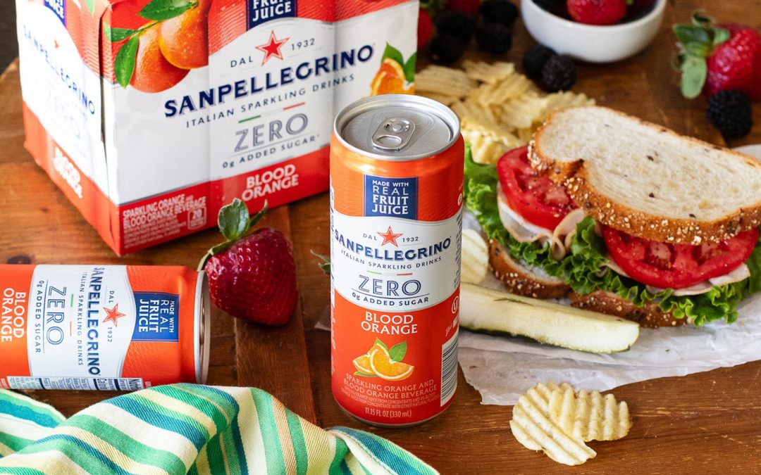 S. Pellegrino Zero Italian Sparkling Drinks 6-Packs As Low As $2.33 At Publix (Regular Price $6.49)