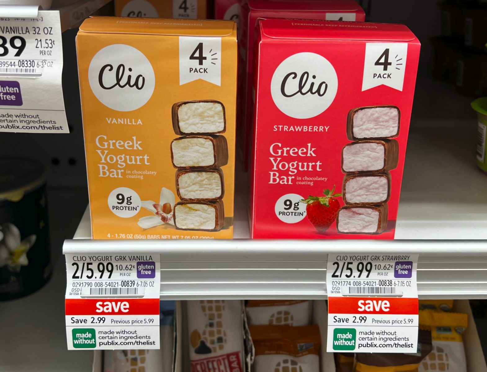 Get Clio Greek Yogurt Bar Multipacks As Low As $1.75 At Publix (Regular ...