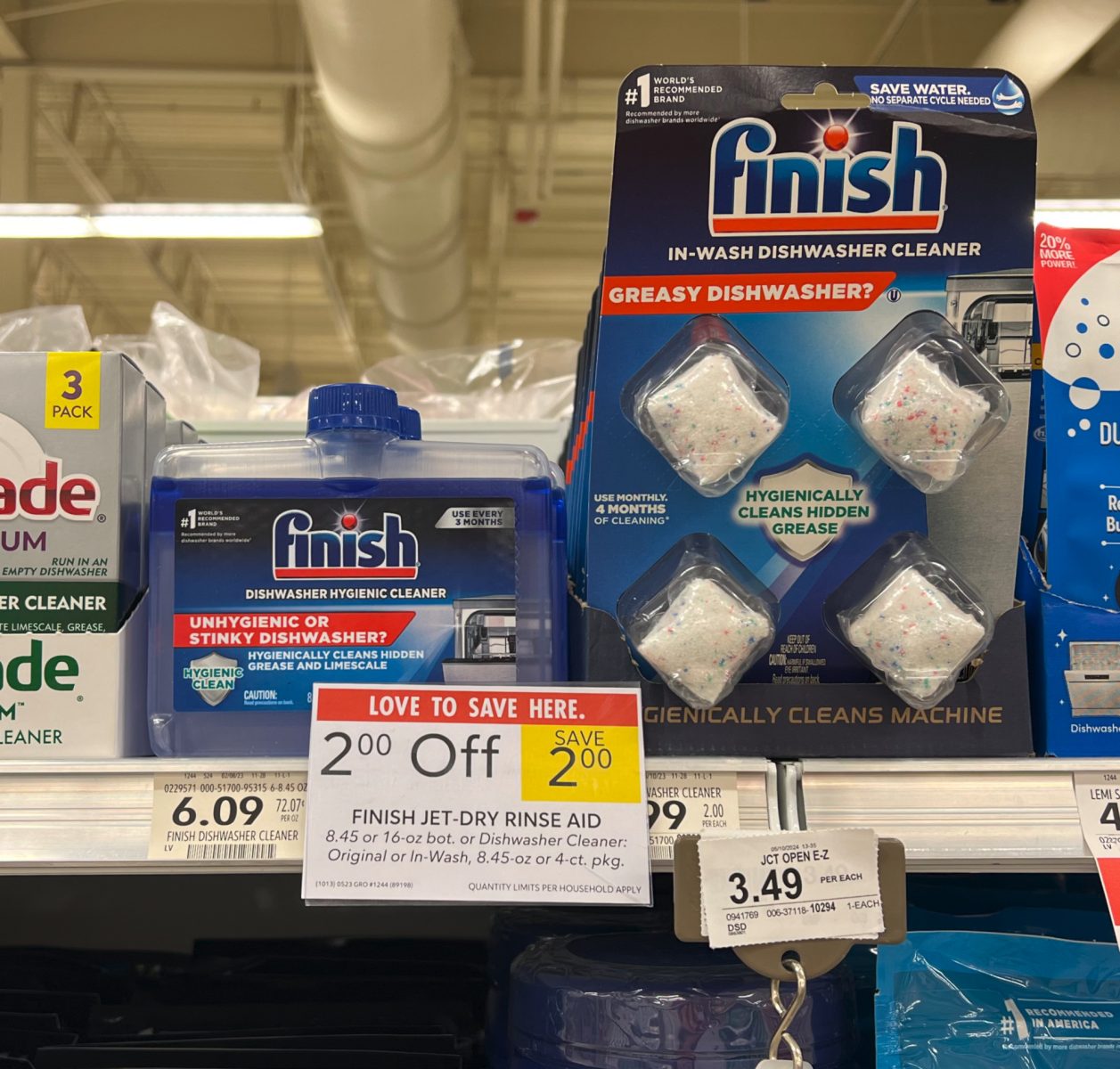 Save On Finish Dishwasher Cleaner This Week At Publix As Low As 1.09