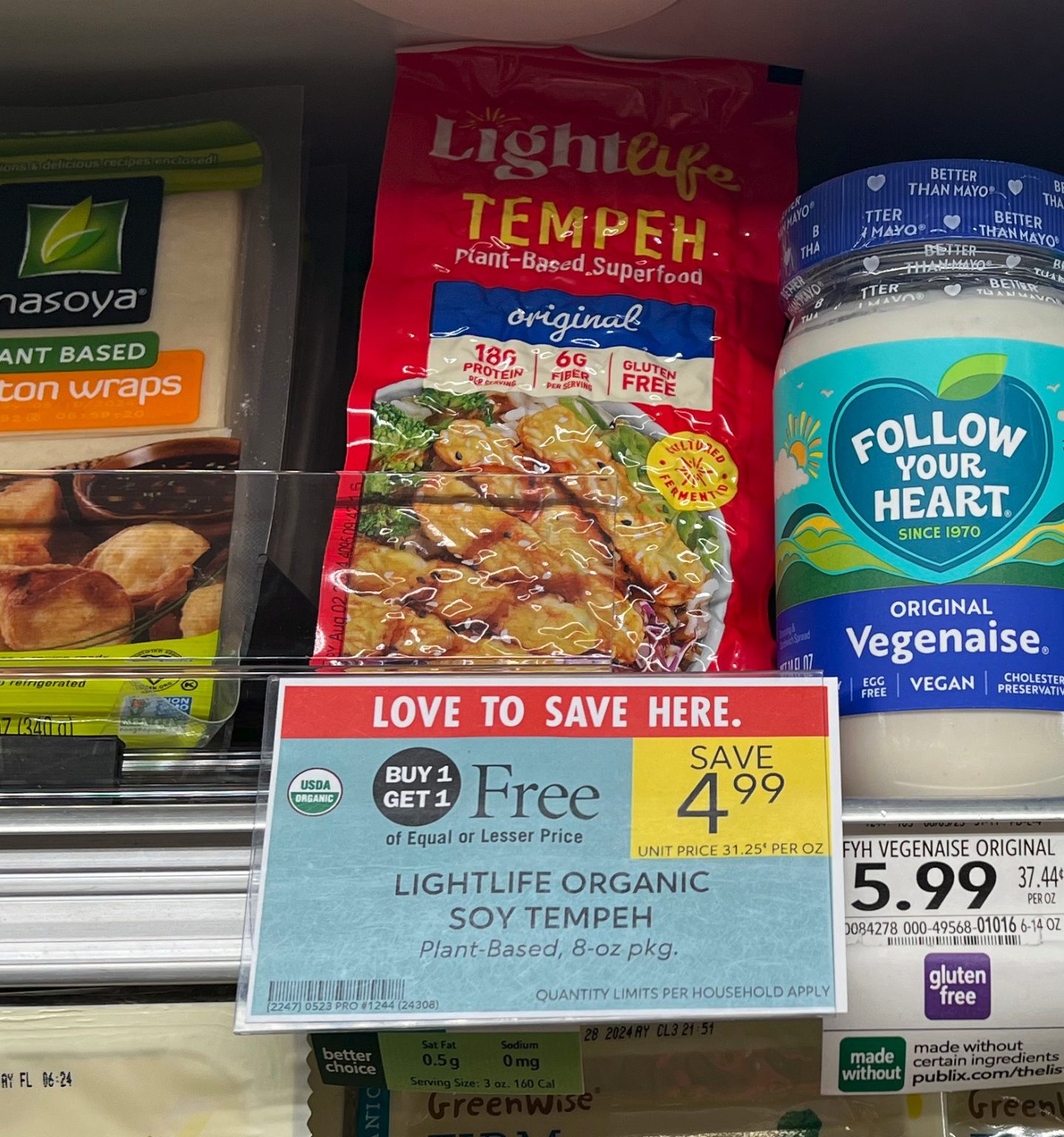 Lightlife Organic Soy Tempeh Just 2 At Publix iHeartPublix