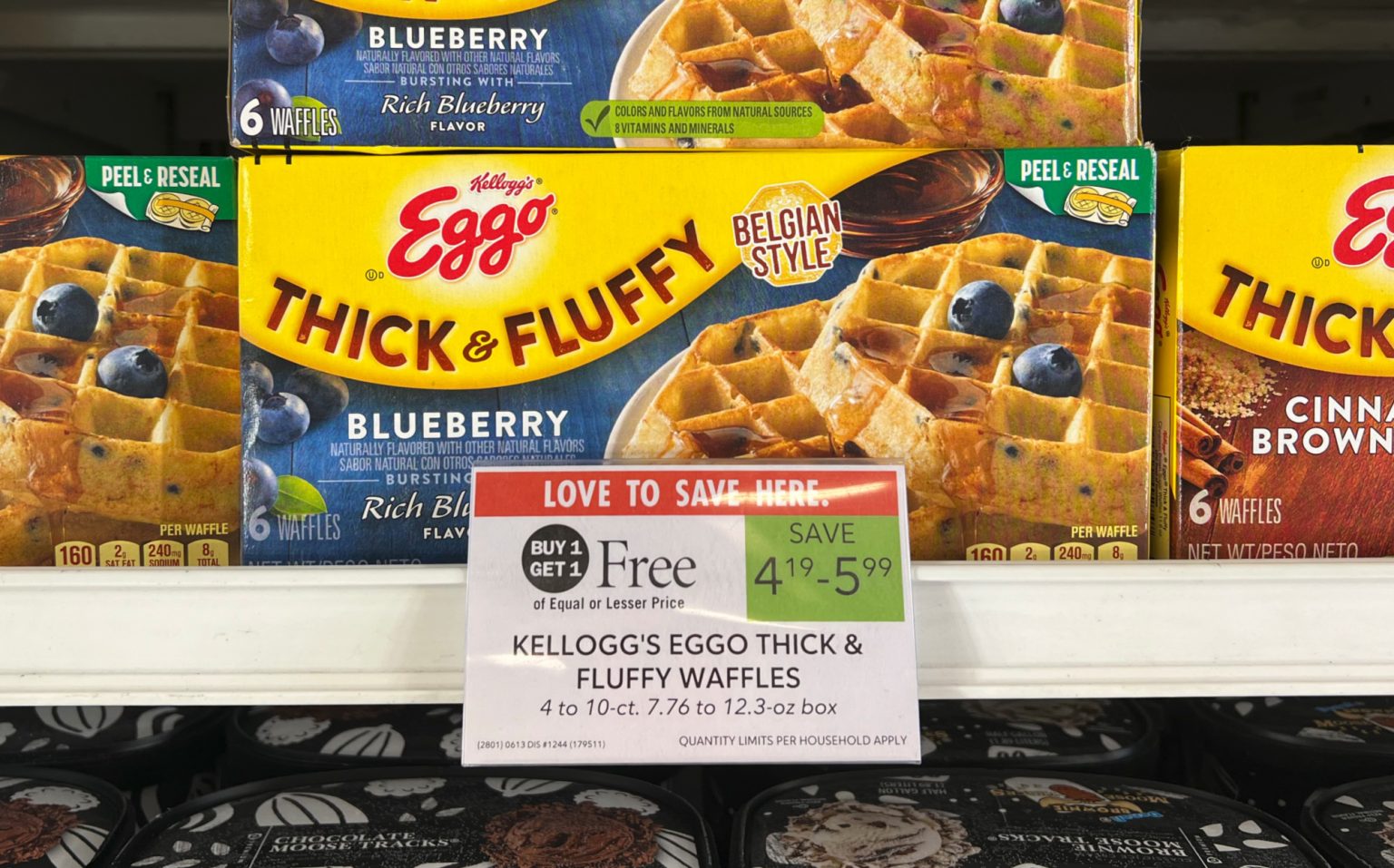 Kellogg’s Eggo Thick & Fluffy Waffles Are As Low As 1.60 Per Box At