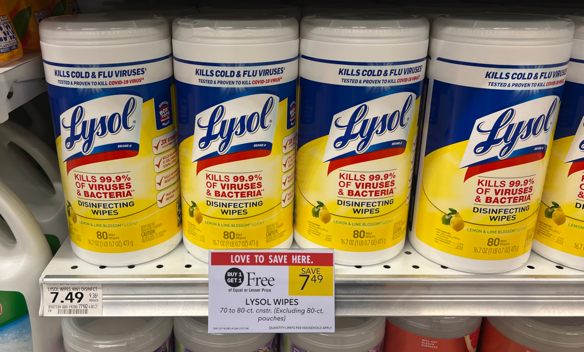 Get Lysol Disinfecting Wipes As Low As 2.75 At Publix iHeartPublix