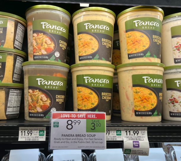 Get The Big Containers Of Panera Soup For Just 8.49 At Publix (Regular