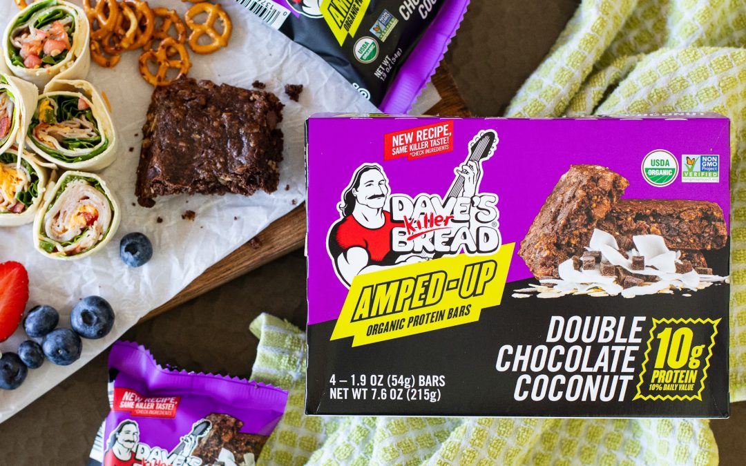 Get Dave’s Killer Bread Organic Protein Bars As Low As $2.90 At Publix (Regular Price $8.79)
