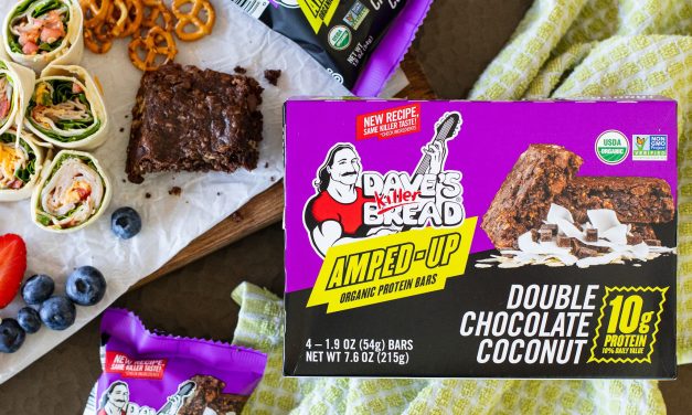 Get Dave’s Killer Bread Organic Protein Bars As Low As $2.90 At Publix (Regular Price $8.79)