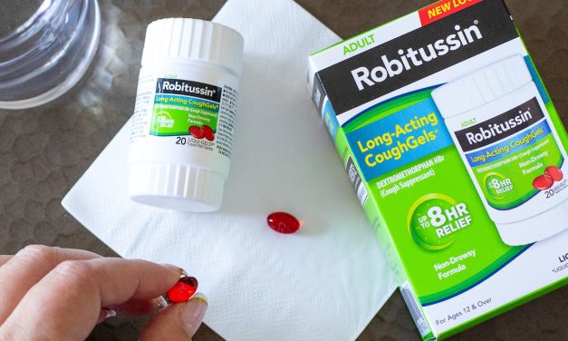 Robitussin CoughGels As Low As $4.13 At Publix (Regular Price $8.29)