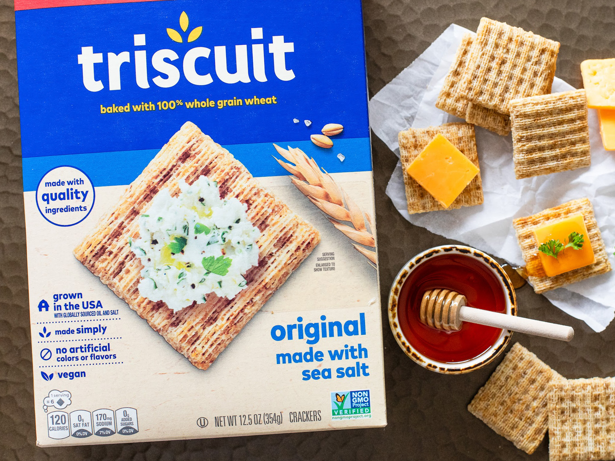Triscuit cut