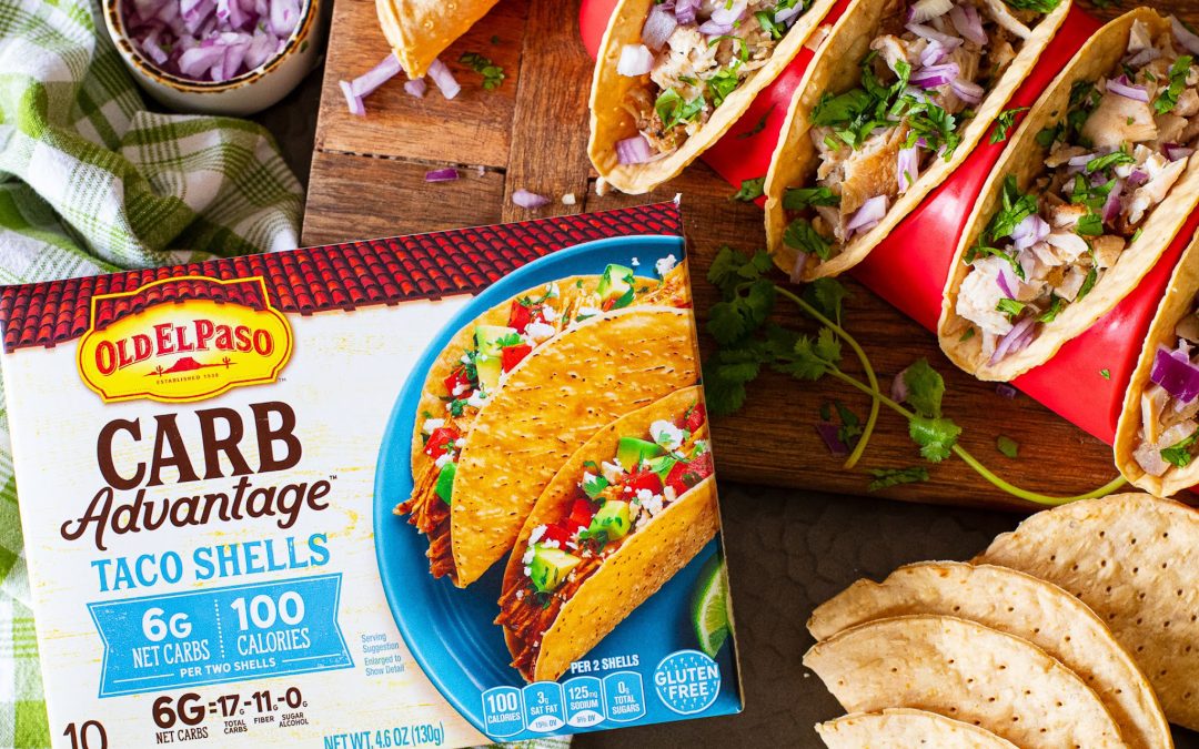 Old El Paso Carb Advantage Taco Shells As Low As $1.50 At Publix (Regular Price $4.99)
