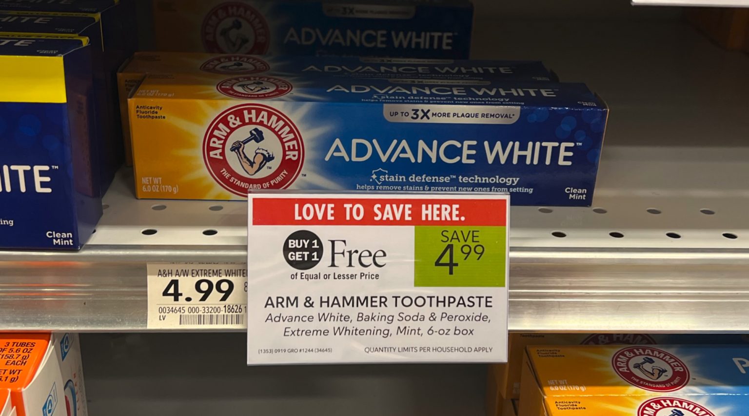 Arm &amp; Hammer Toothpaste As Low As 50¢ At Publix - iHeartPublix
