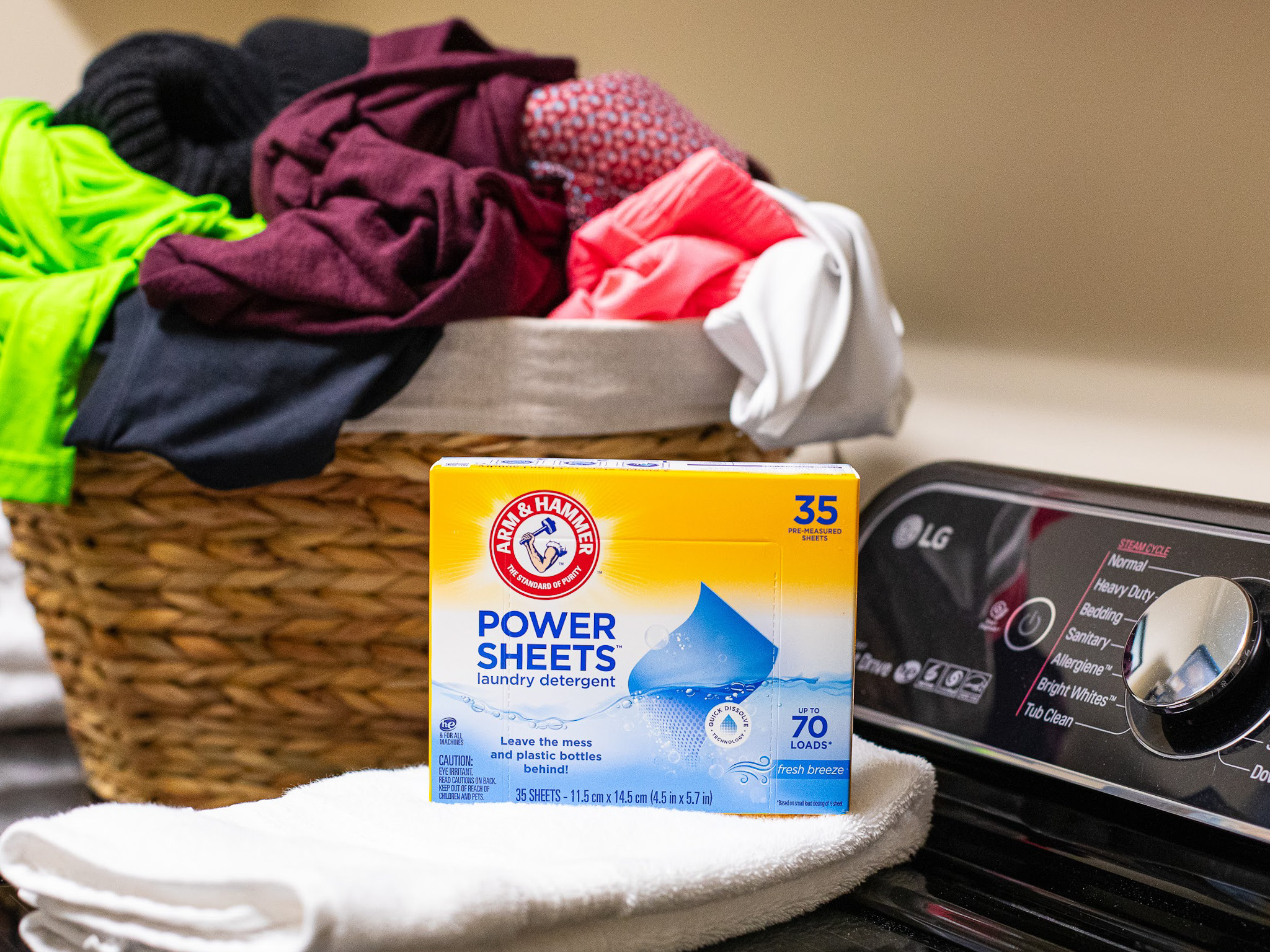 Arm Hammer Power Sheets