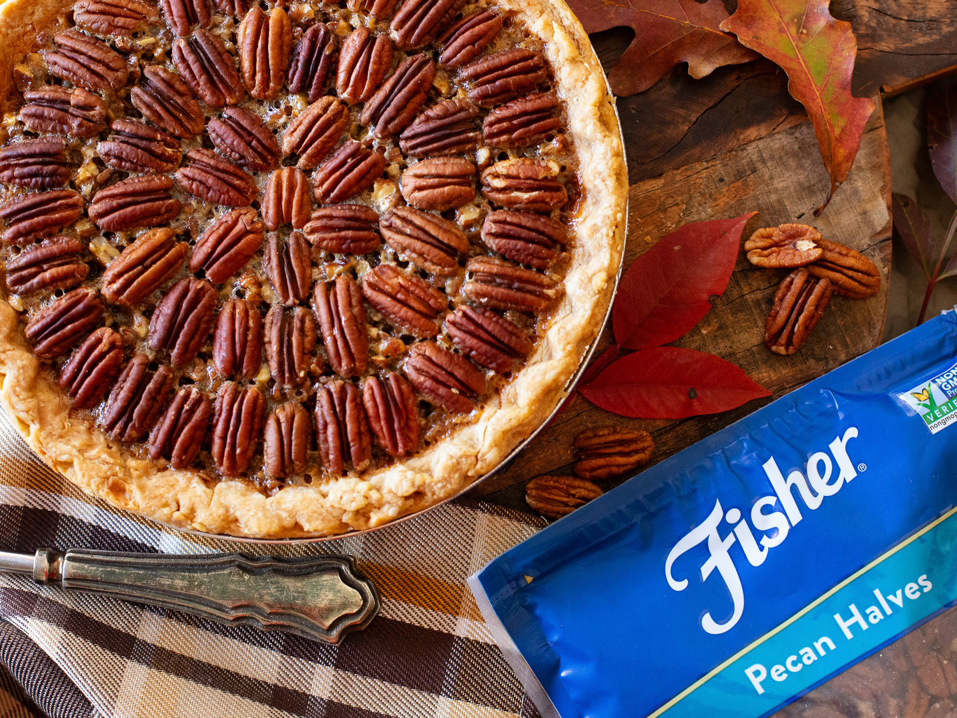 Fisher Nuts Pecan Pie