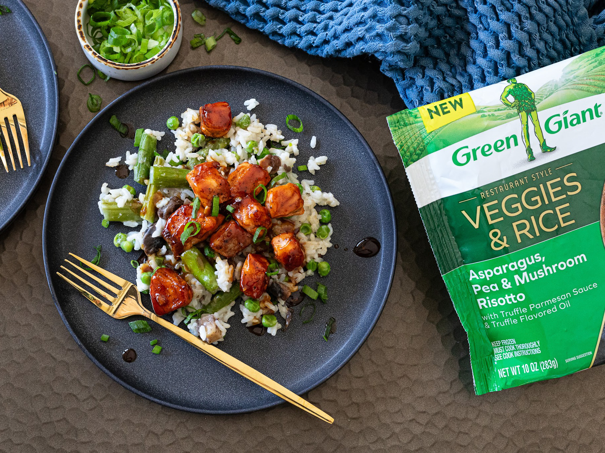 Green Giant RIsotto Salmon Bites