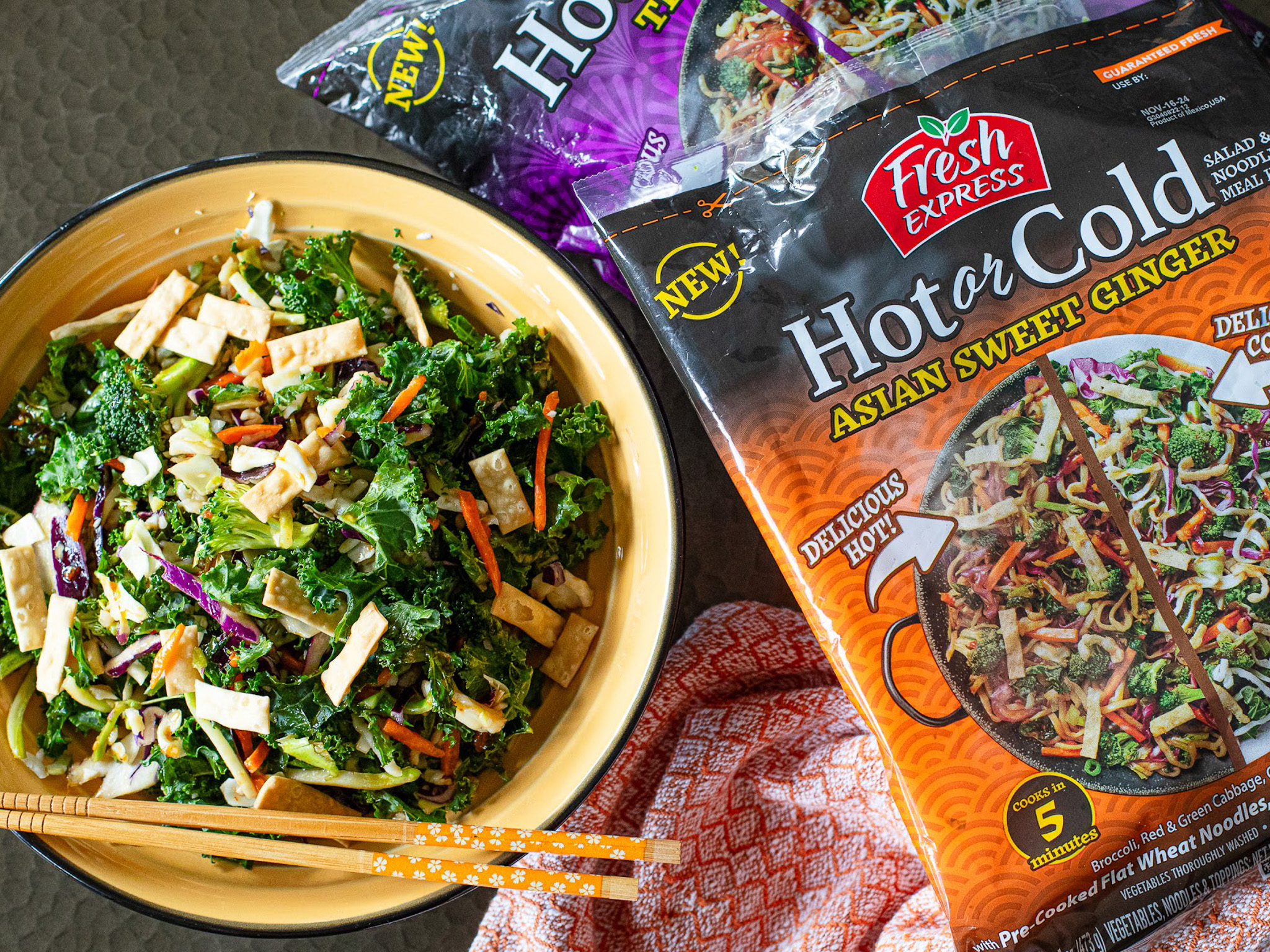 Fresh Express hot or cold