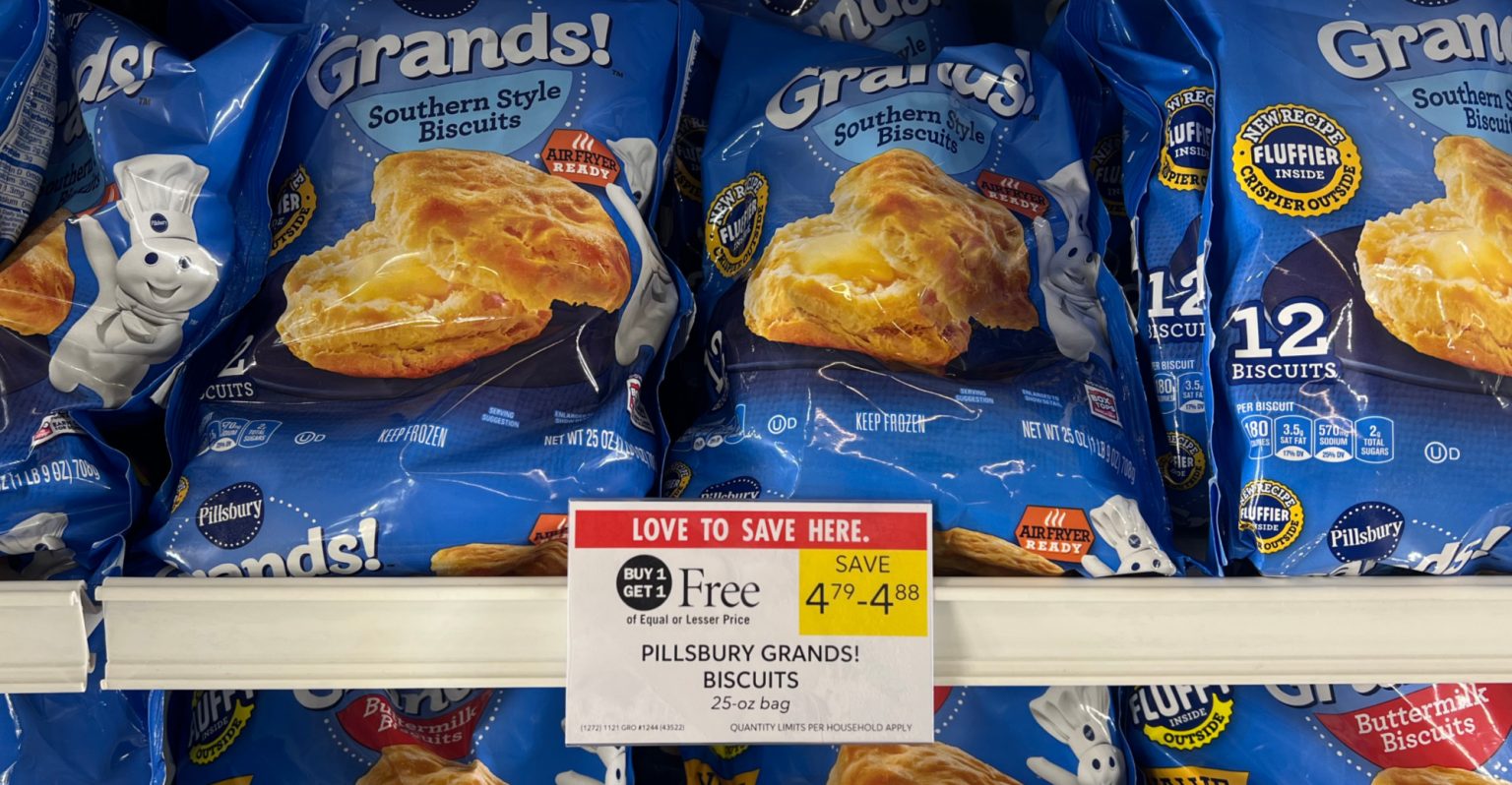 Grab Pillsbury Grands! Frozen Biscuits As Low As $1.90 At Publix ...