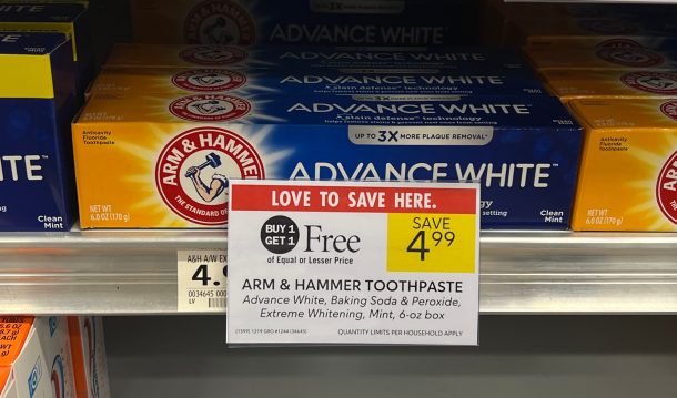 Get Arm &amp; Hammer Toothpaste As Low As 50¢ At Publix - iHeartPublix