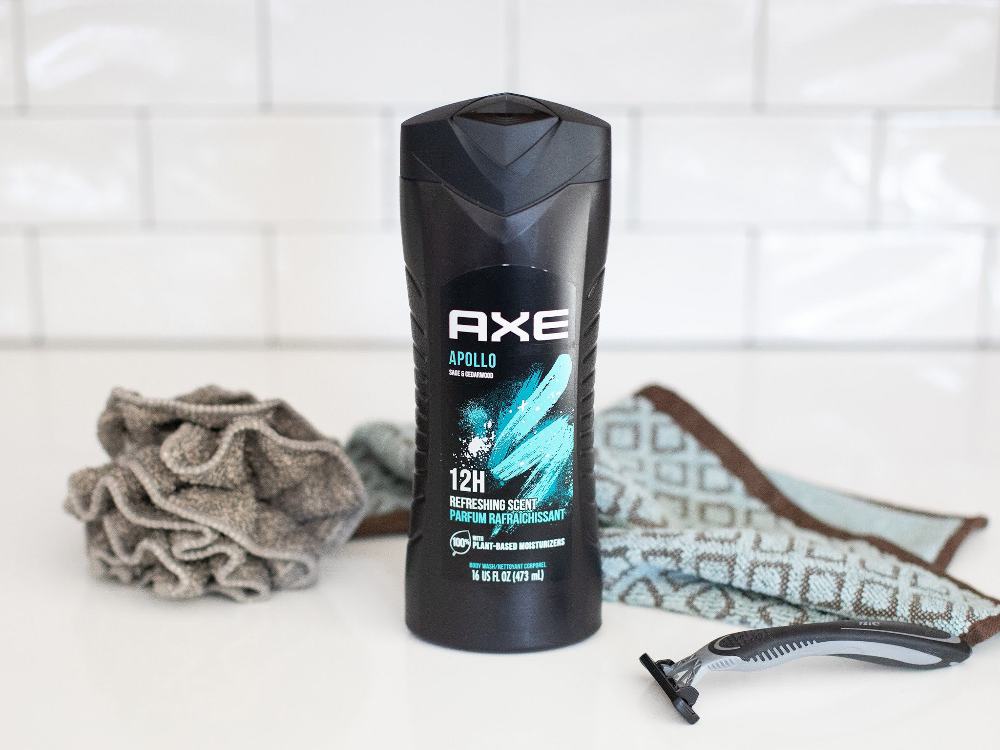 Axe body wash