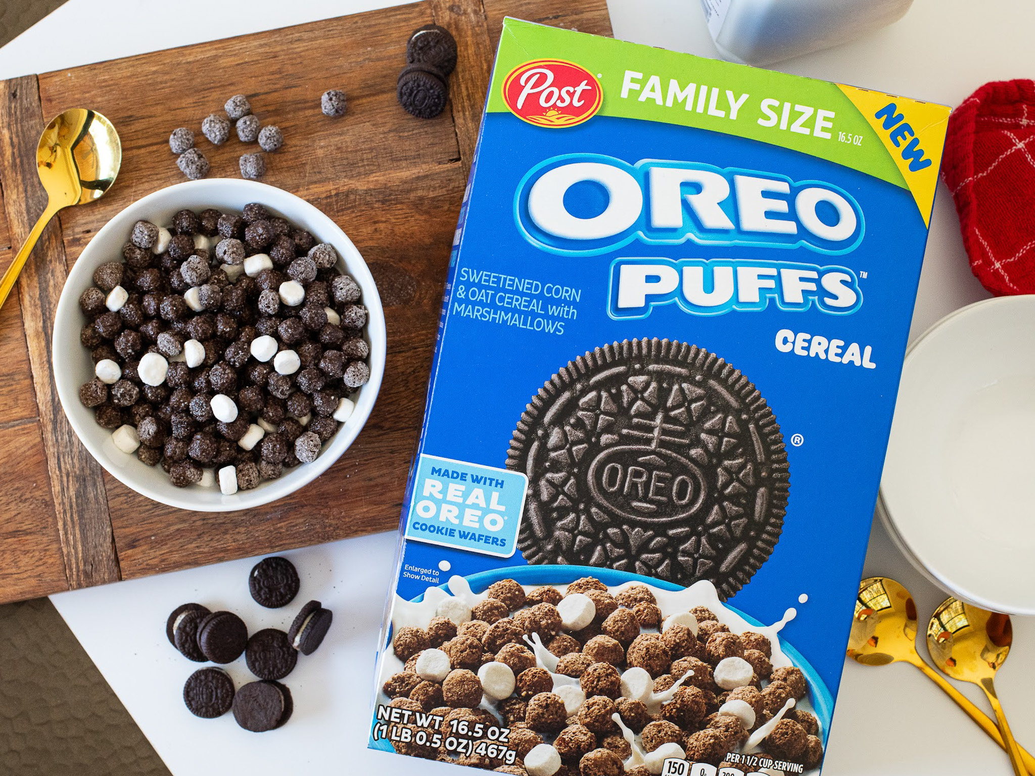 Oreo Puffs Cereal