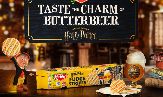 The Magic Has Arrived – Look For Keebler’s Limited-Edition Harry Potter Butterbeer Fudge Stripes Cookies At Publix