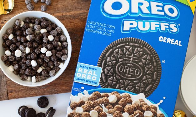 Post Oreo Puffs Cereal As Low As $1.10 At Publix