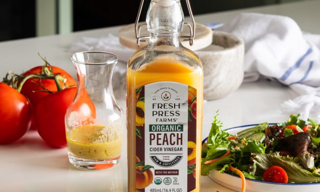 Grab A Bottle Of Fresh Press Farms Organic Peach Cider Vinegar For As Low As $1.49 At Publix
