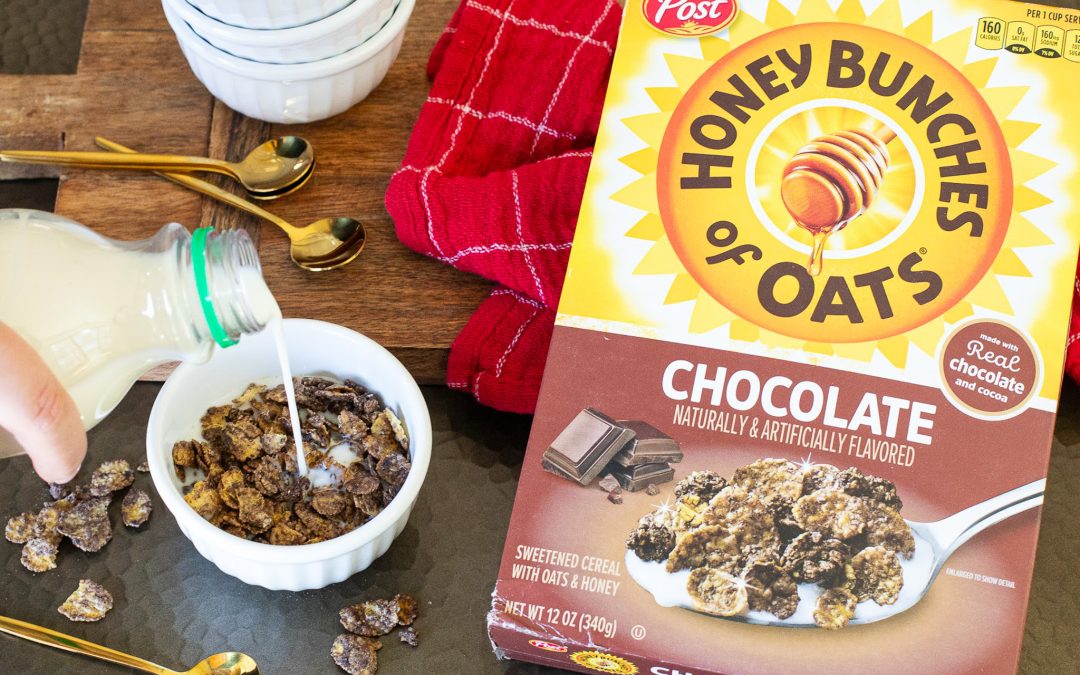 Post Honey Bunches of Oats Cereal As Low As $1.65 Per Box At Publix