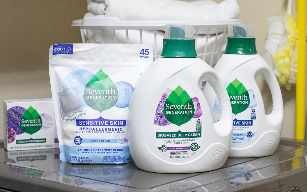 This Earth Month Give Your Laundry An Upgrade – Grab Big Savings On Seventh Generation At Publix