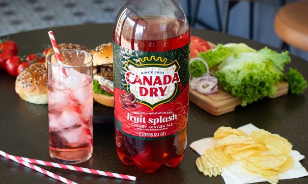 Canada Dry Fruit Splash Ginger Ale 2-Liters As Low As $1.35 At Publix
