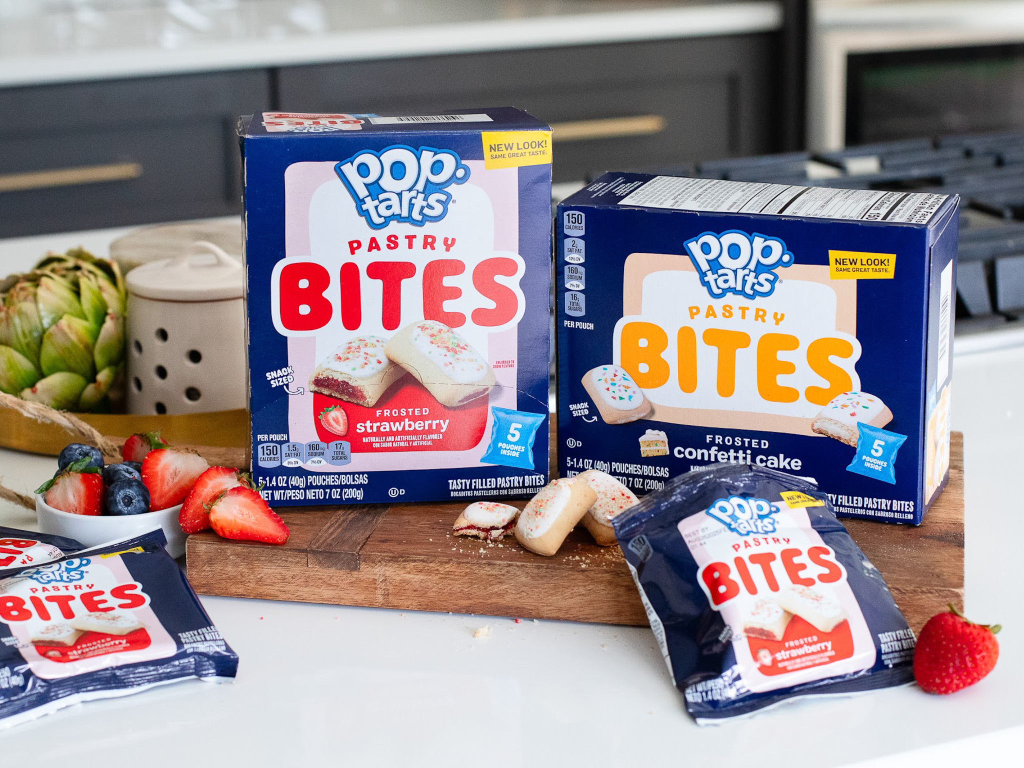 Pop-tarts pastry bites