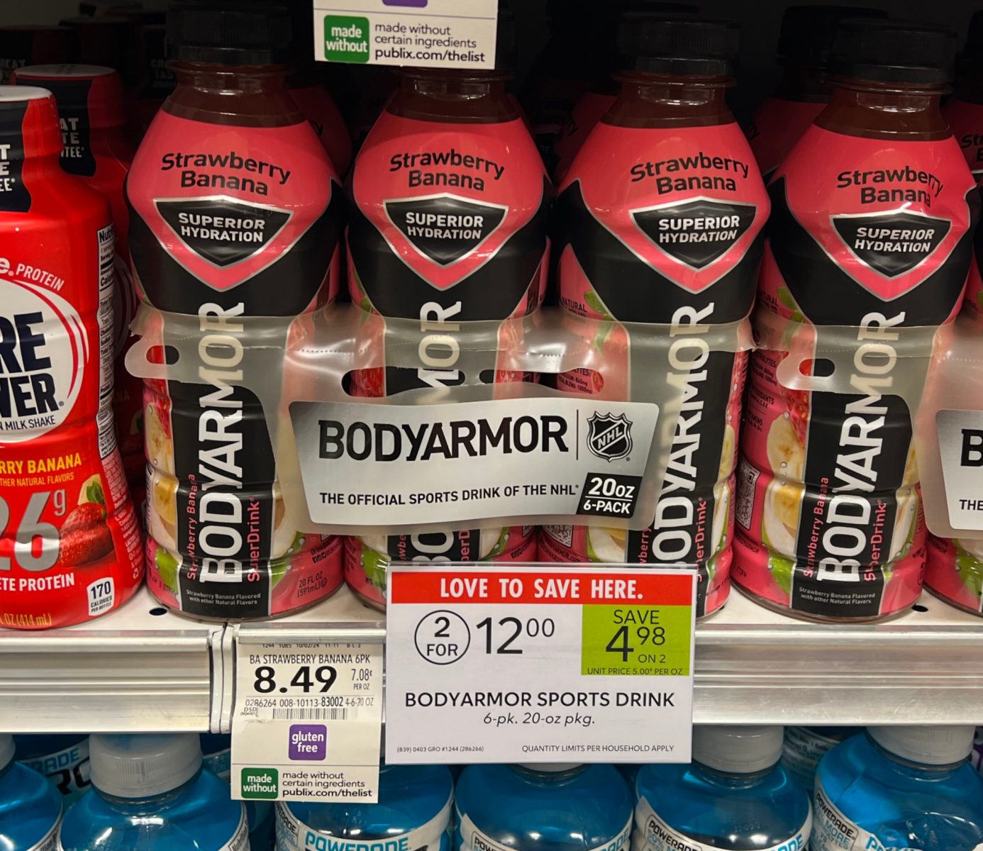 Bodyarmor Sports Drinks Multipacks Are Just $4 At Publix - iHeartPublix