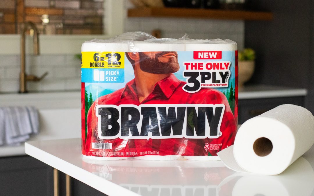Brawny Paper Towels Are As Low As $6.25 At Publix (Regular Price $15.49!)