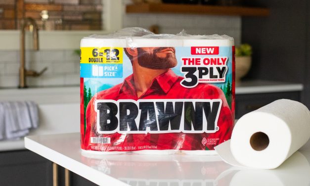 Brawny Paper Towels Are As Low As $5.90 At Publix (Regular Price $14.79!)