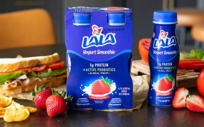 LALA Yogurt Smoothie 4-Pack Just $1 At Publix (25¢ Per Bottle)