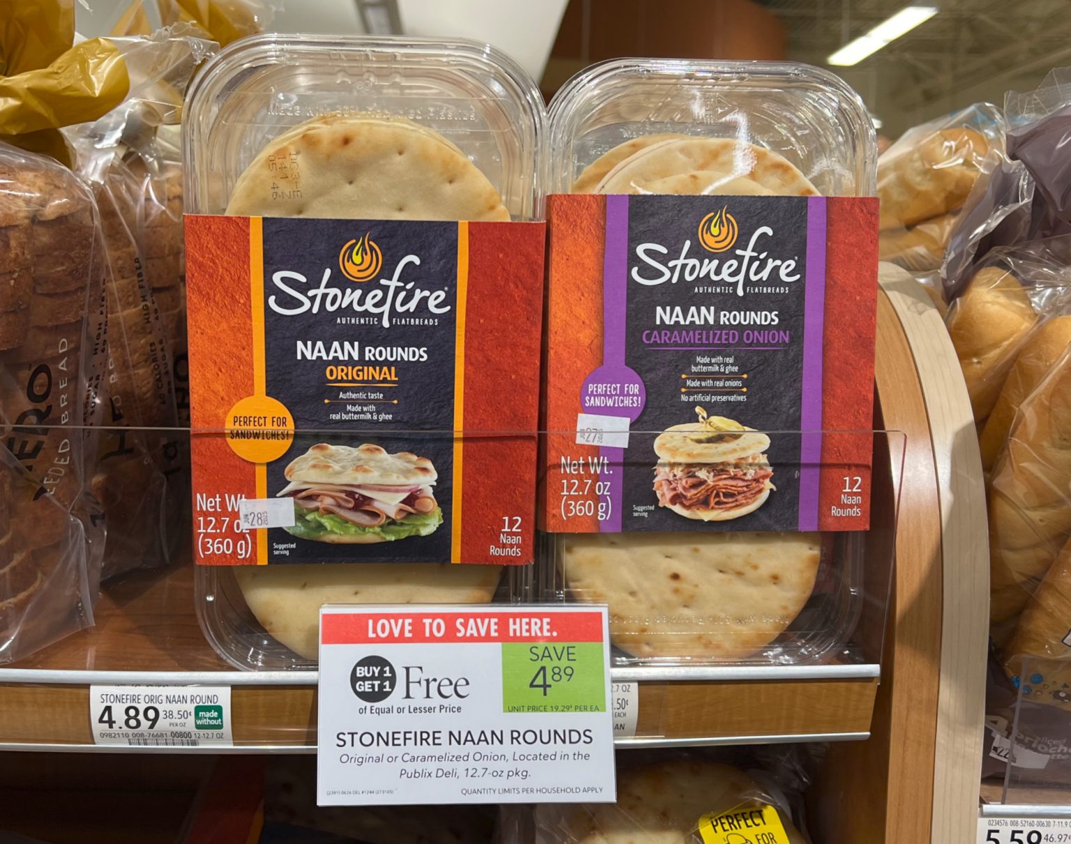 Stonefire Naan Rounds As Low As $1.45 At Publix - iHeartPublix
