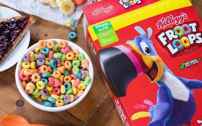Grab Kellogg’s Cereal & Save – Boxes As Low As $2.45 At Publix