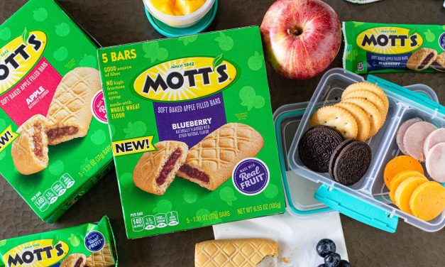 Get Boxes Of Mott’s Soft Baked Filled Bars As Low As $2.15 At Publix