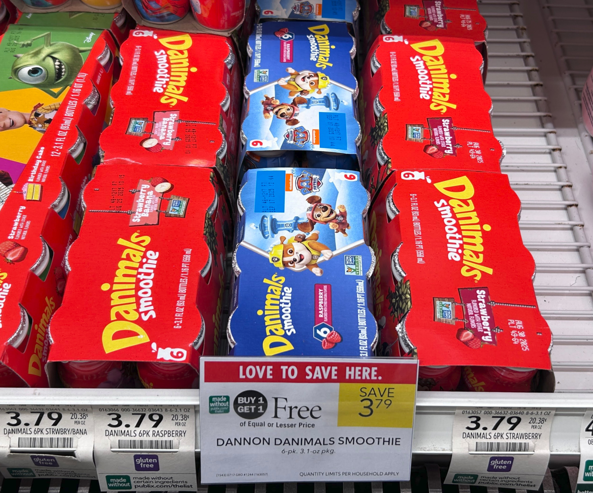 Grab Dannon Danimals Smoothie 6 Packs As Low As 1 25 At Publix 