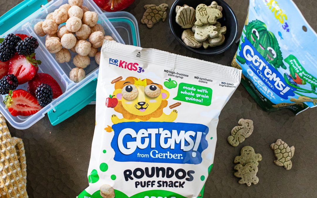 Grab Gerber Get’ems! As Low As 82¢ At Publix