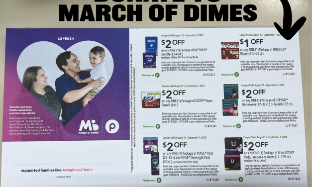 Get Publix Coupons When You Make A Donation To The March Of Dimes