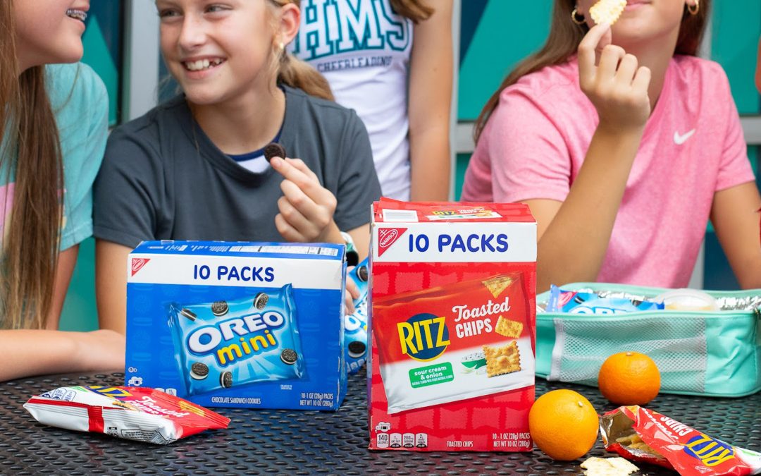 Nabisco Multipack Snacks As Low As $2.95 At Publix (Regular Price $7.89)