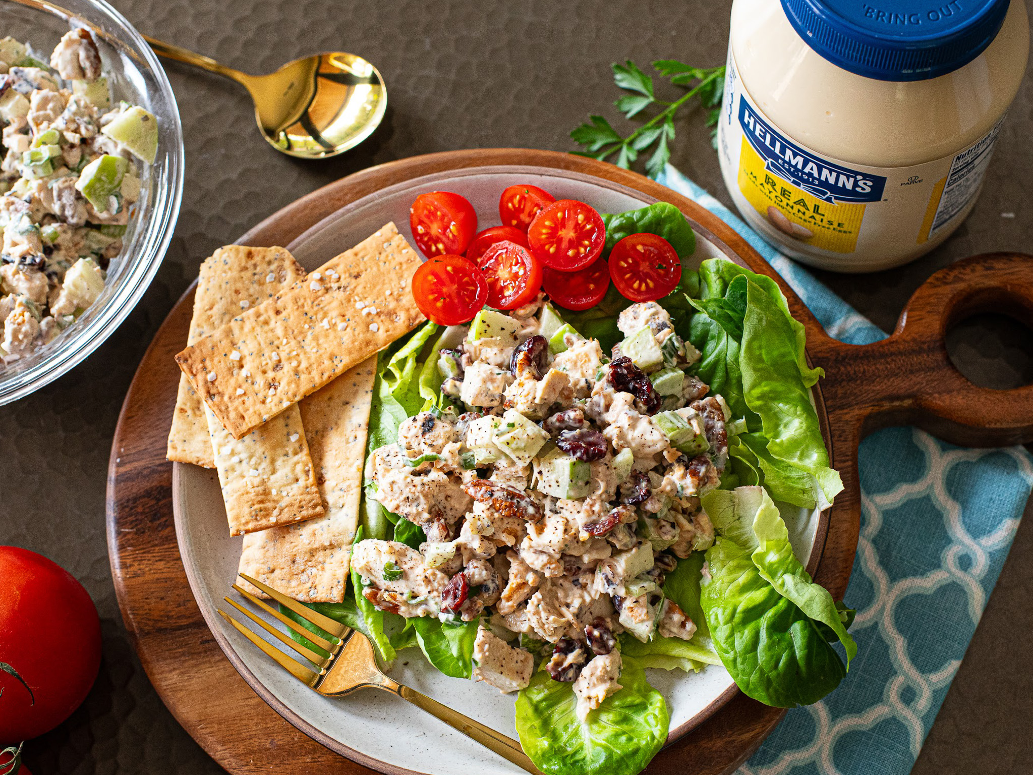 Hellmann’s Turkey Salad leftovers