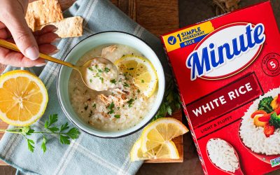 Stock Up On Minute Rice For My Easy Weeknight Avgolemono Soup