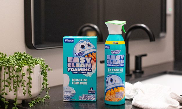 Choose The Ultimate Duo For A Sparkling Bathroom – Scrubbing Bubbles® Easy Clean Multi-Purpose Foam Aerosol & Easy Clean Foaming Toilet Cleaner