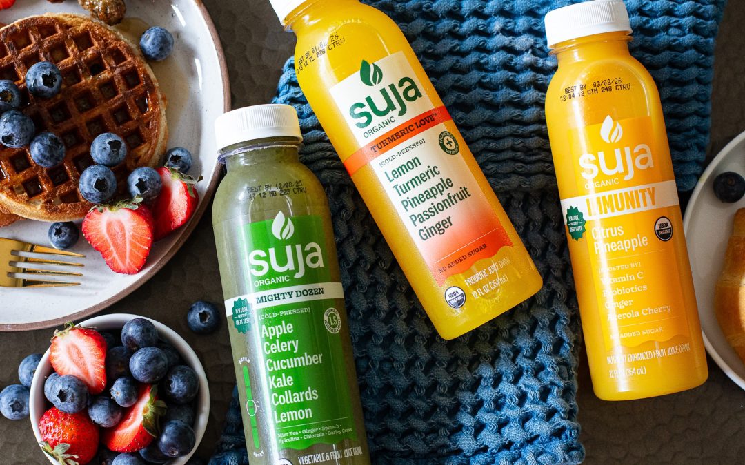 Suja Cold-Pressed Juice Only $2.25 At Publix