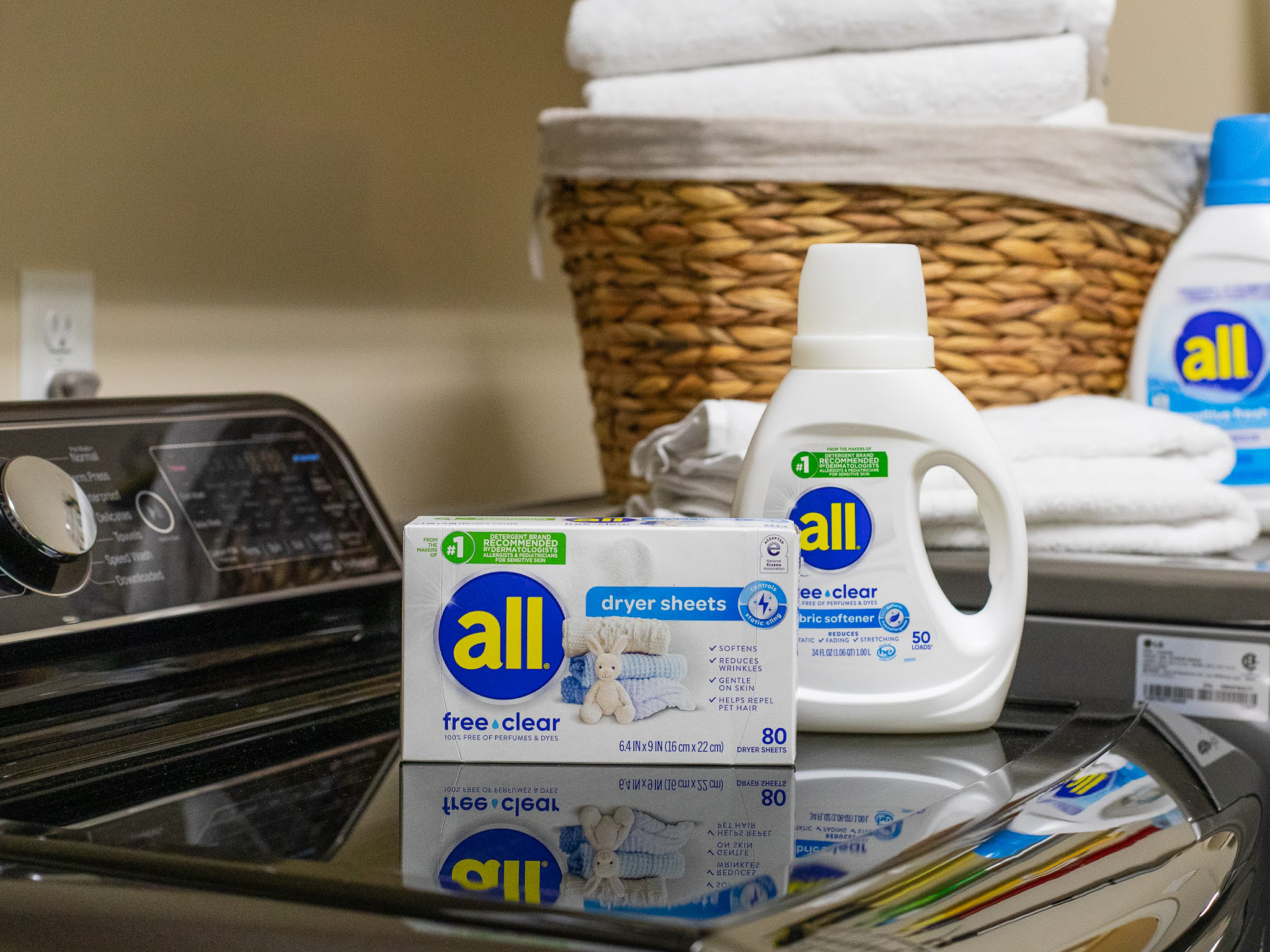 All Laundry Dryer Sheets