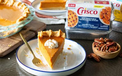 The Holiday Secret Weapon – Crisco® All-Vegetable Shortening! Stock Up & Save At Publix