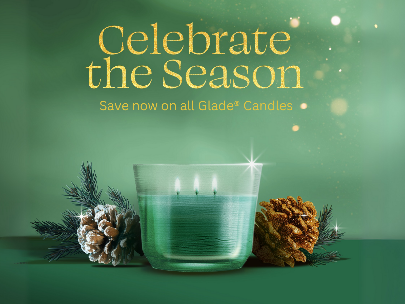 Glade candle holiday