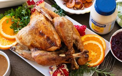 Say Goodbye To Dry Turkey – Get Crispy Skin & Super Moist Meat With Hellmann’s!